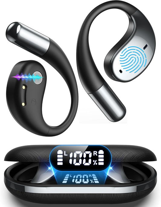 AI Translation Earbuds Real Time, 2026 New 6-In-1 Instant Language Translator Earbuds with Chat-Ai, 144 Languages & 11 Offline, Voice & Video Call for Travel Business Office Meeting Learning